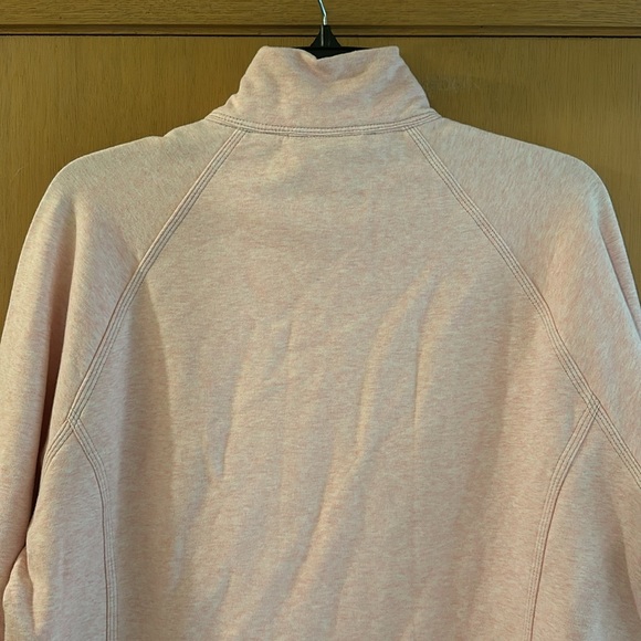 Pendleton Women’s Full Zip Cotton Sweatshirt Stretch Pink Size XL - Picture 8 of 9
